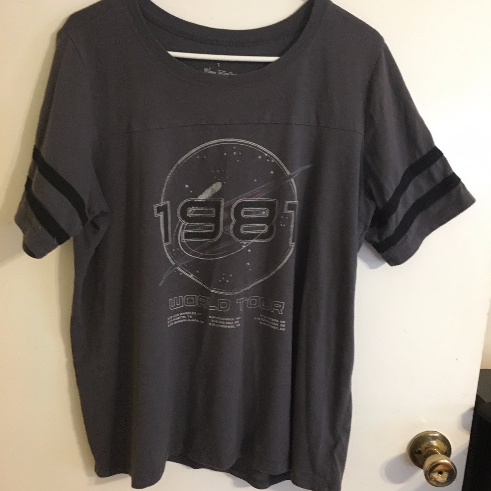 1981 World Tour T-shirt Plus size